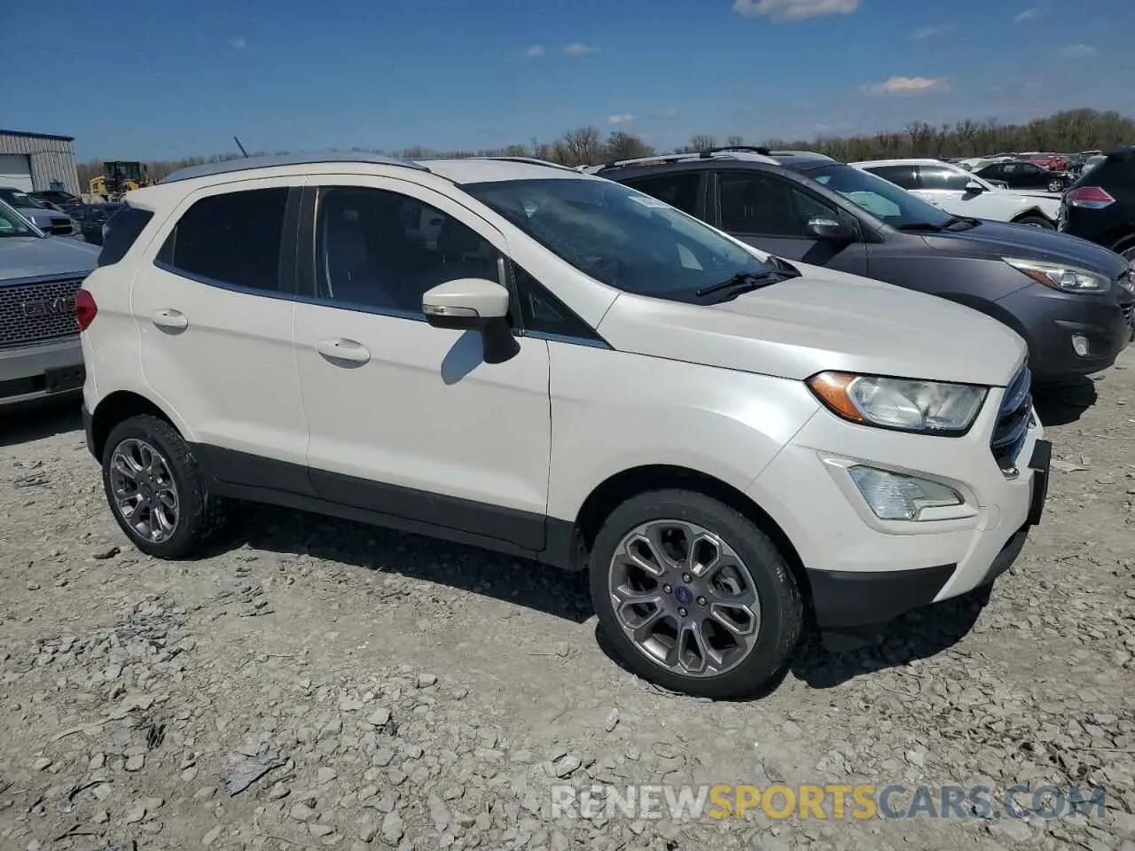 4 Photograph of a damaged car MAJ6S3KL4KC288772 FORD ECOSPORT 2019