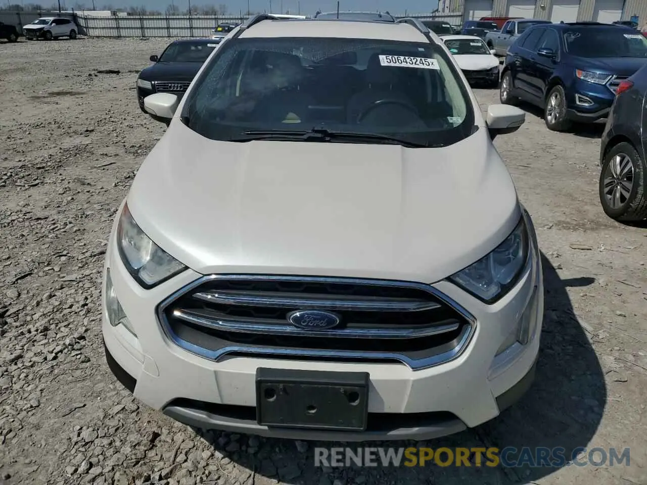 5 Photograph of a damaged car MAJ6S3KL4KC288772 FORD ECOSPORT 2019