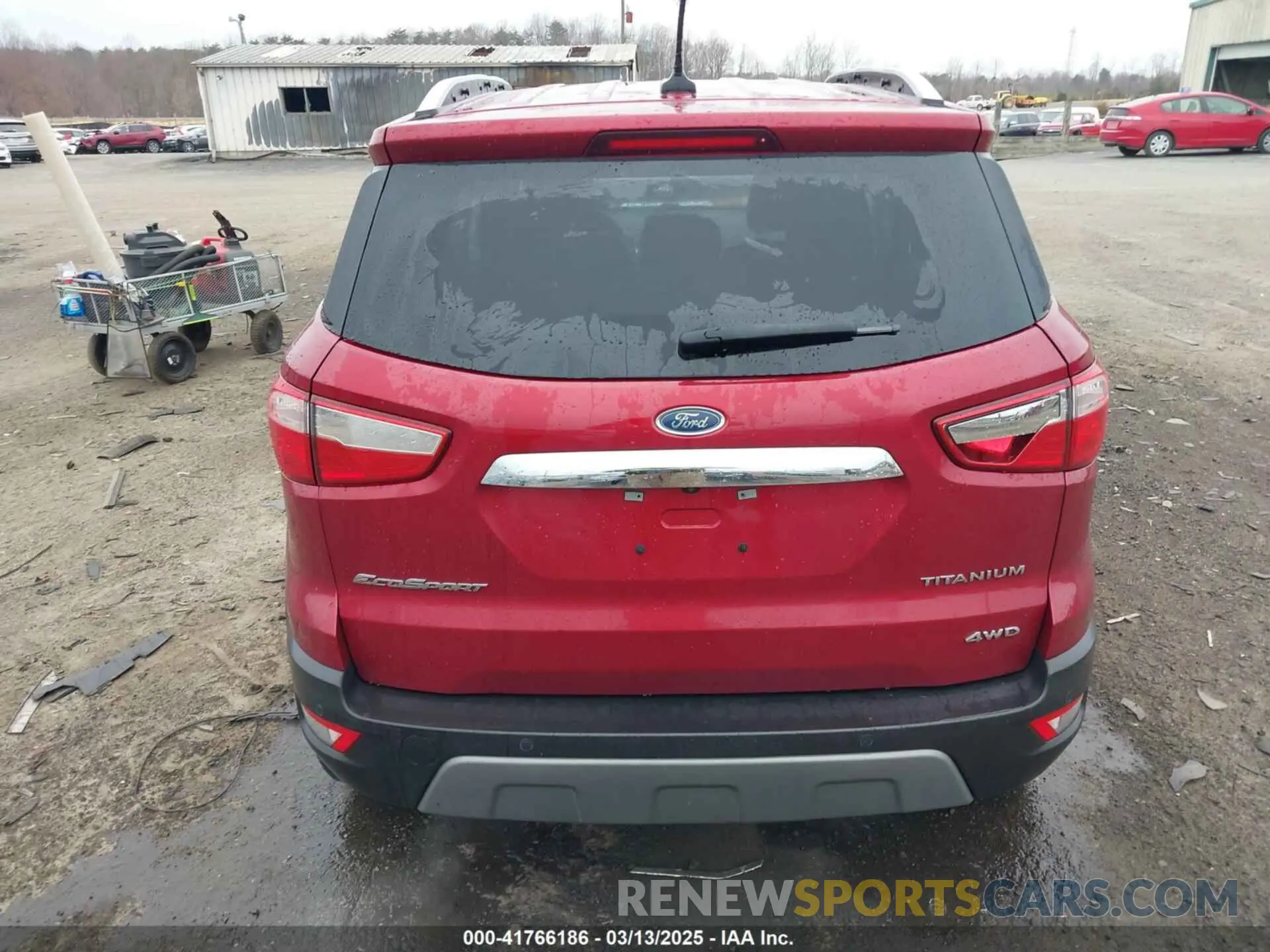 16 Photograph of a damaged car MAJ6S3KL5KC252573 FORD ECOSPORT 2019