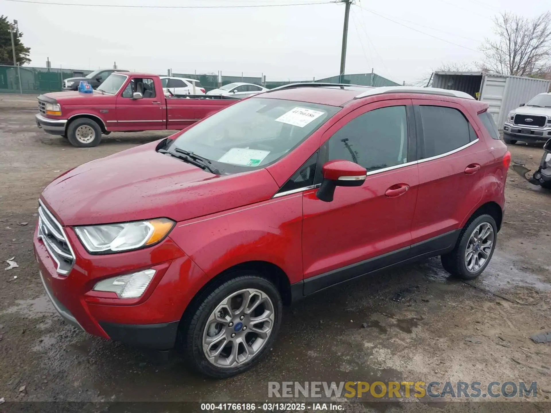 2 Photograph of a damaged car MAJ6S3KL5KC252573 FORD ECOSPORT 2019