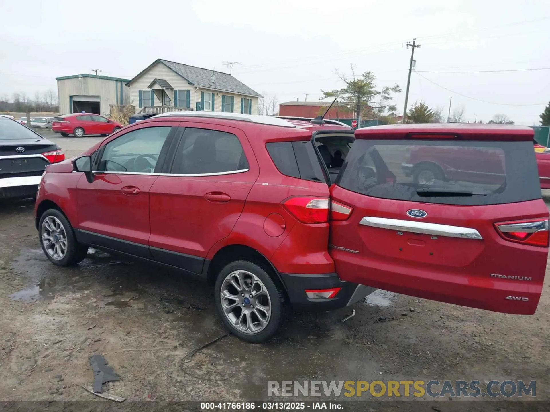 3 Photograph of a damaged car MAJ6S3KL5KC252573 FORD ECOSPORT 2019
