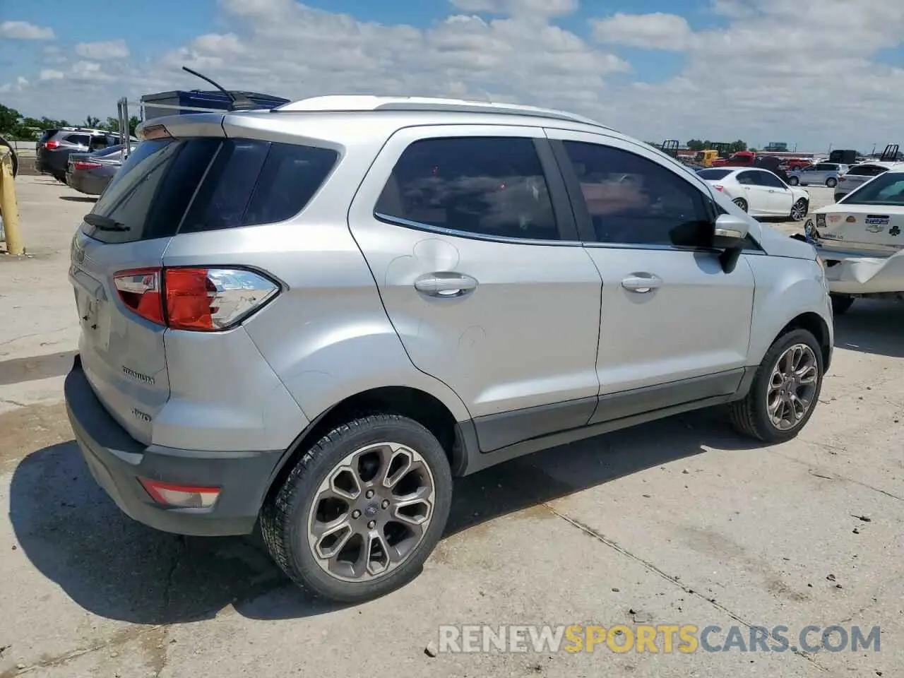 3 Photograph of a damaged car MAJ6S3KL5KC267638 FORD ECOSPORT 2019