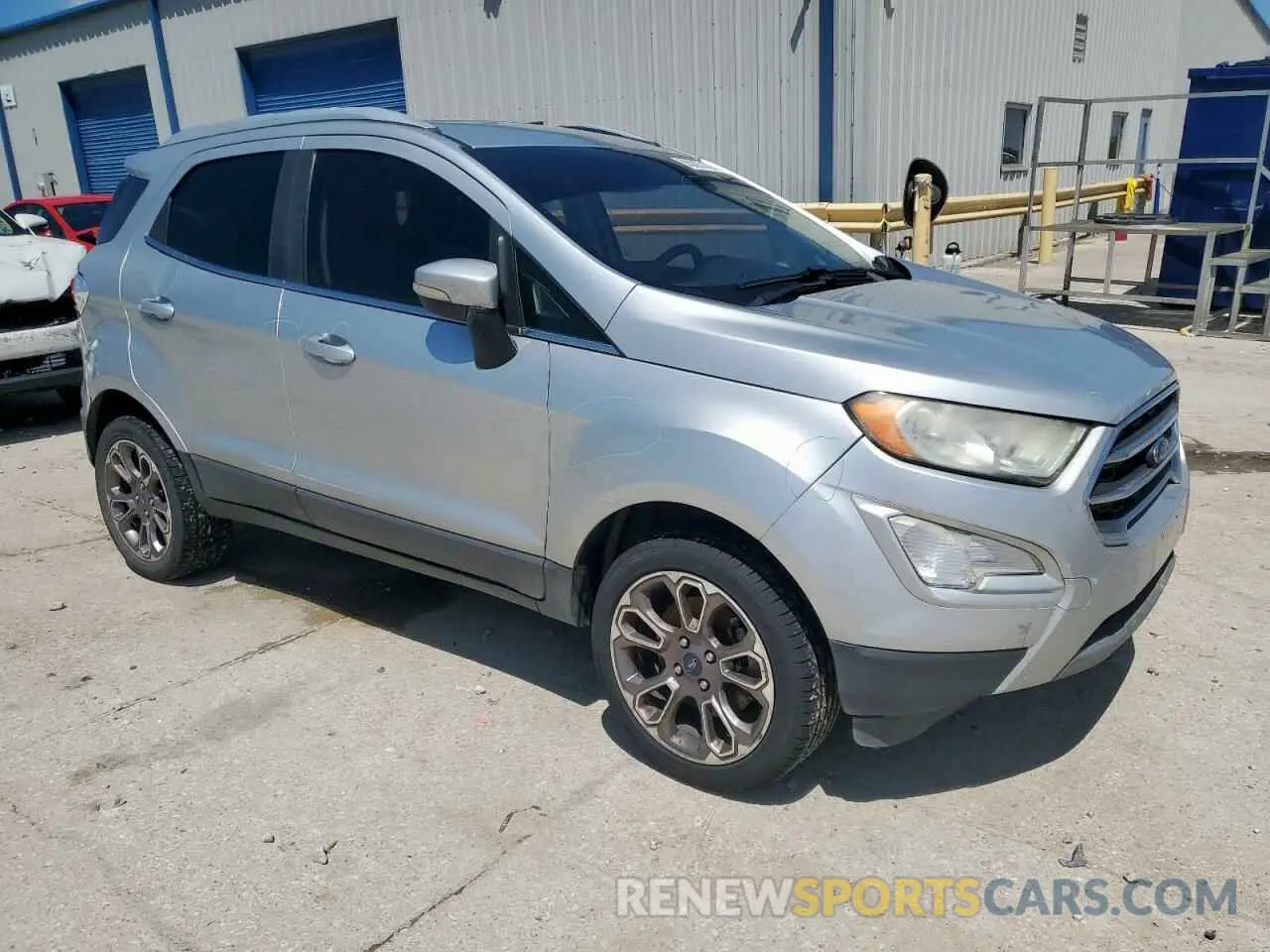 4 Photograph of a damaged car MAJ6S3KL5KC267638 FORD ECOSPORT 2019
