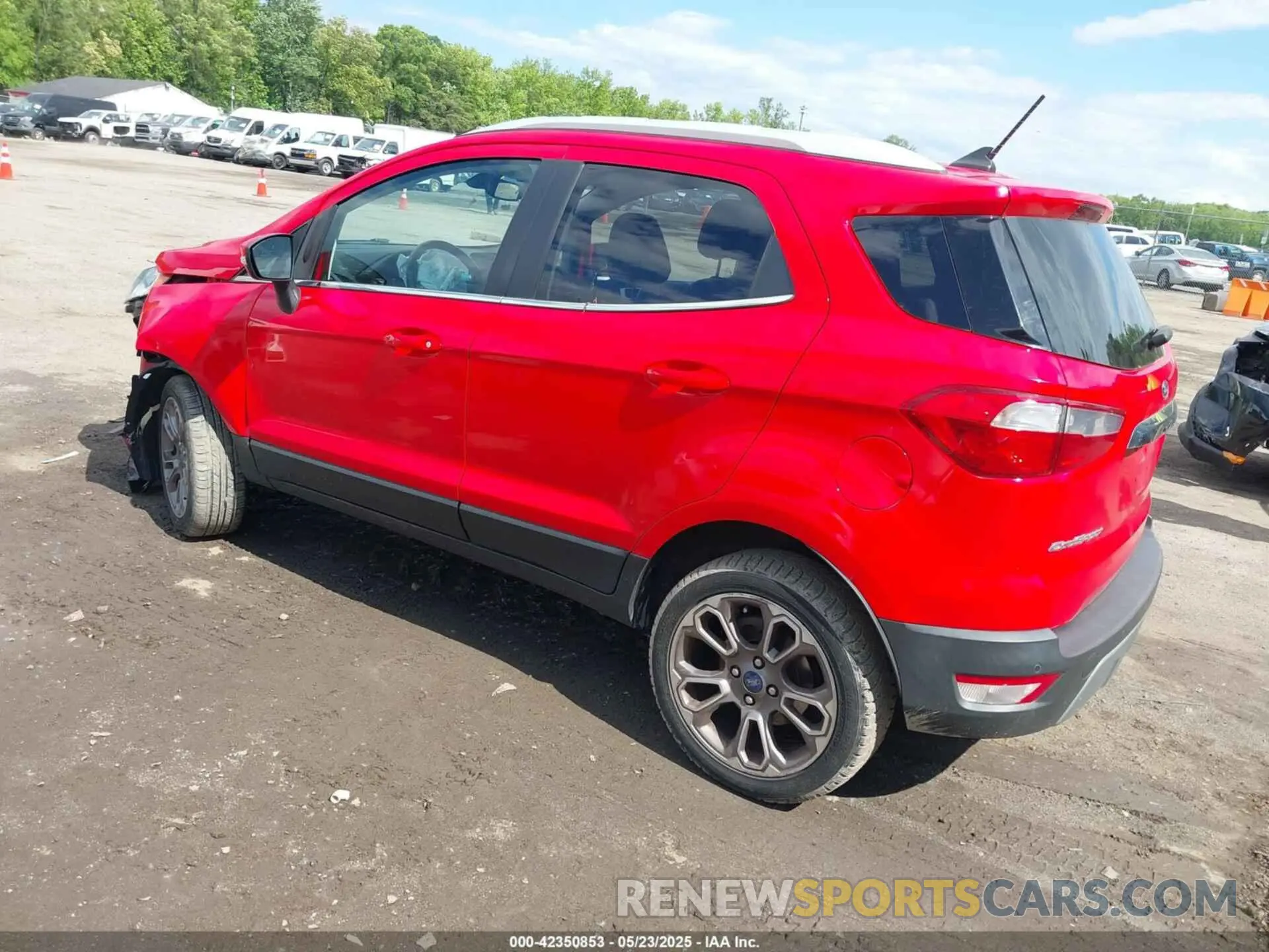 3 Photograph of a damaged car MAJ6S3KL5KC291440 FORD ECOSPORT 2019