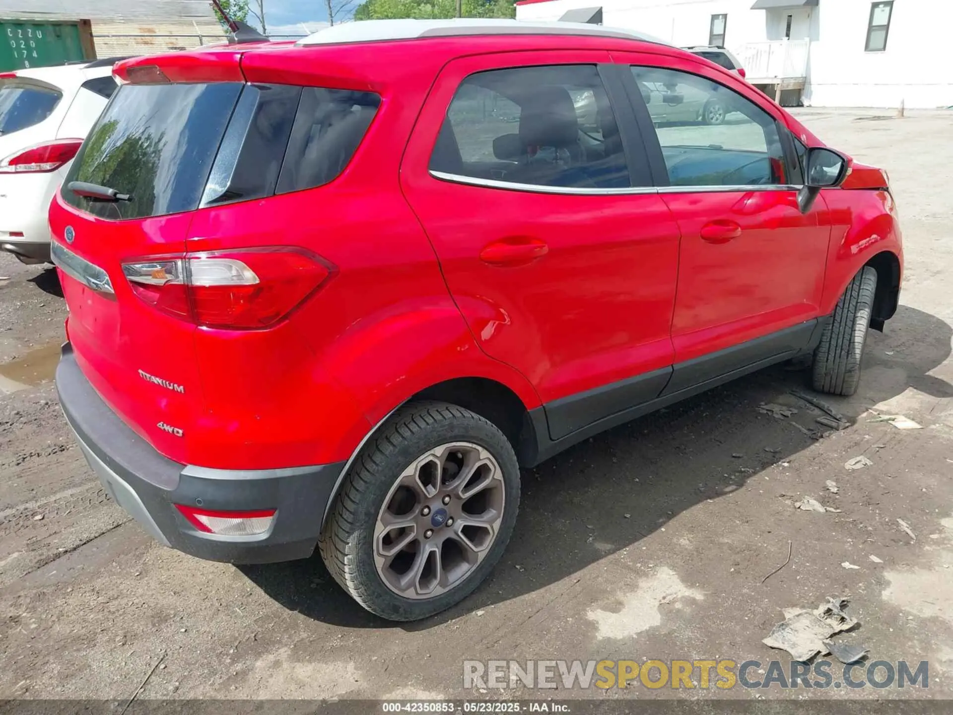 4 Photograph of a damaged car MAJ6S3KL5KC291440 FORD ECOSPORT 2019