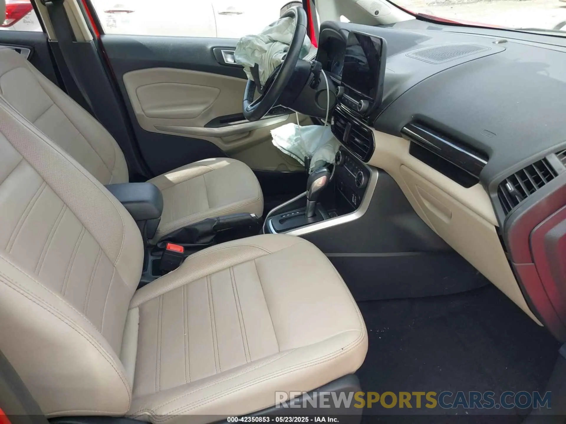 5 Photograph of a damaged car MAJ6S3KL5KC291440 FORD ECOSPORT 2019