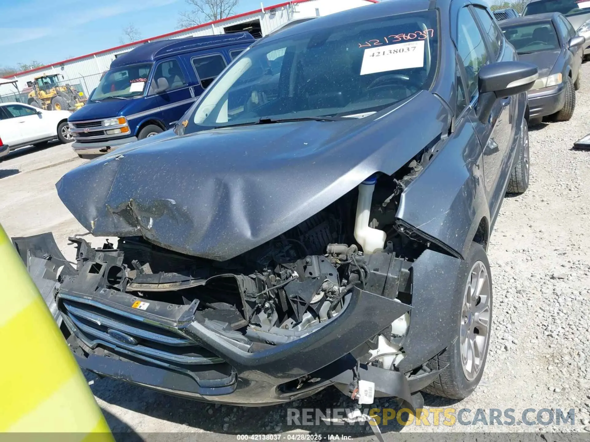 13 Photograph of a damaged car MAJ6S3KL5KC292460 FORD ECOSPORT 2019
