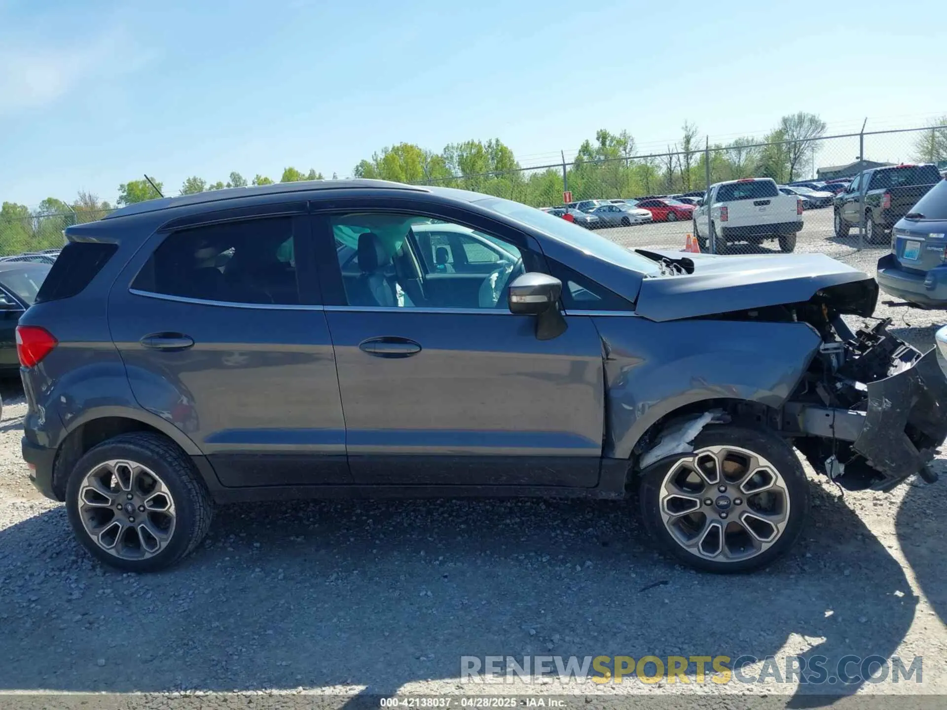 14 Photograph of a damaged car MAJ6S3KL5KC292460 FORD ECOSPORT 2019
