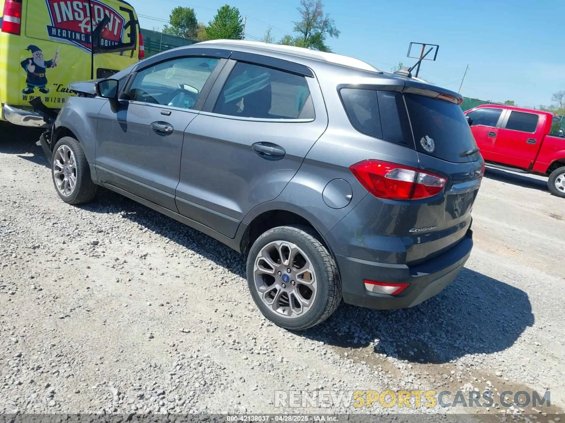 3 Photograph of a damaged car MAJ6S3KL5KC292460 FORD ECOSPORT 2019