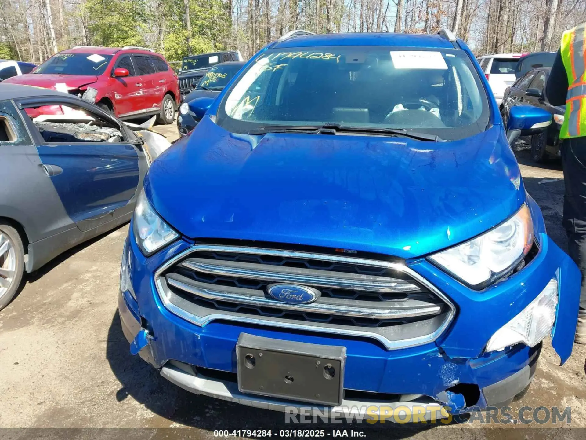 12 Photograph of a damaged car MAJ6S3KL7KC256835 FORD ECOSPORT 2019