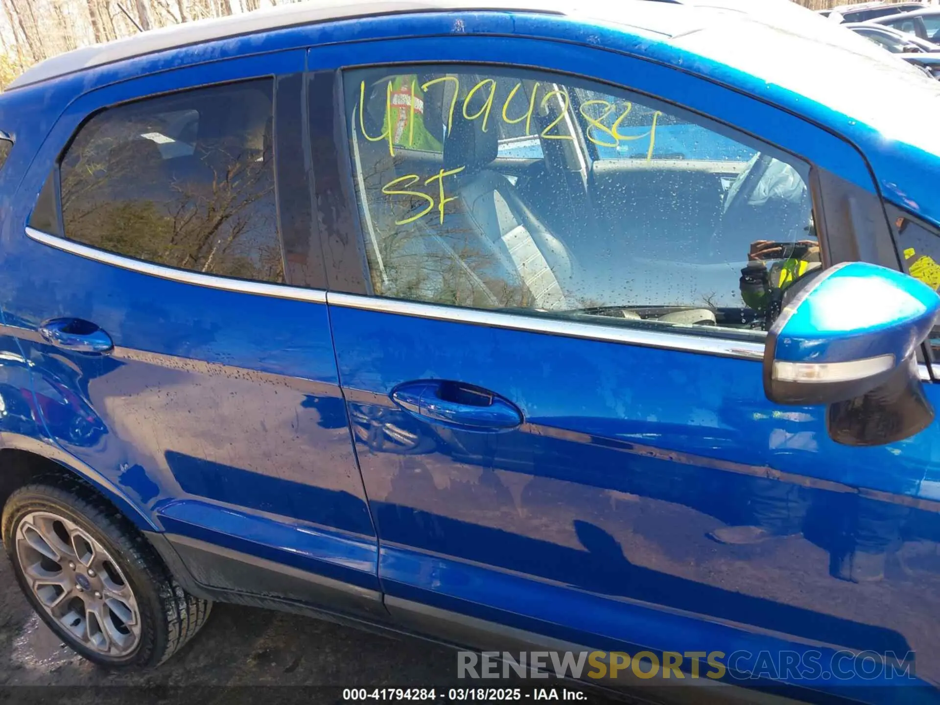 13 Photograph of a damaged car MAJ6S3KL7KC256835 FORD ECOSPORT 2019