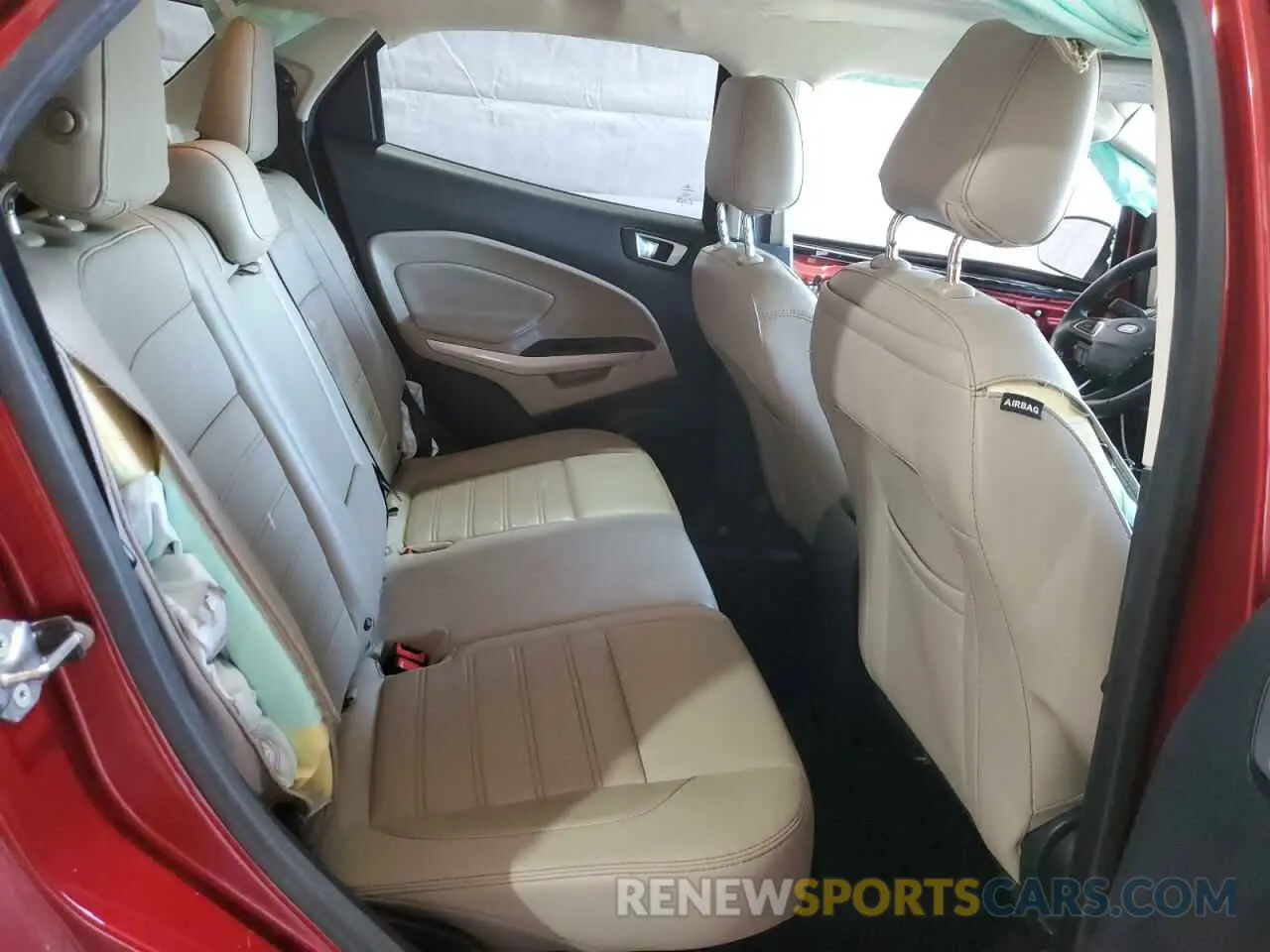 10 Photograph of a damaged car MAJ6S3KL7KC260254 FORD ECOSPORT 2019