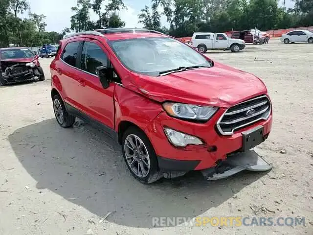 13 Photograph of a damaged car MAJ6S3KL9KC306893 FORD ECOSPORT 2019