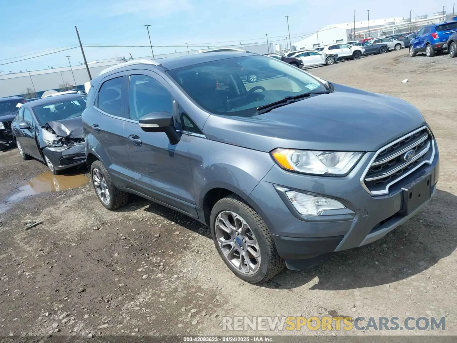 1 Photograph of a damaged car MAJ6S3KLXKC271197 FORD ECOSPORT 2019