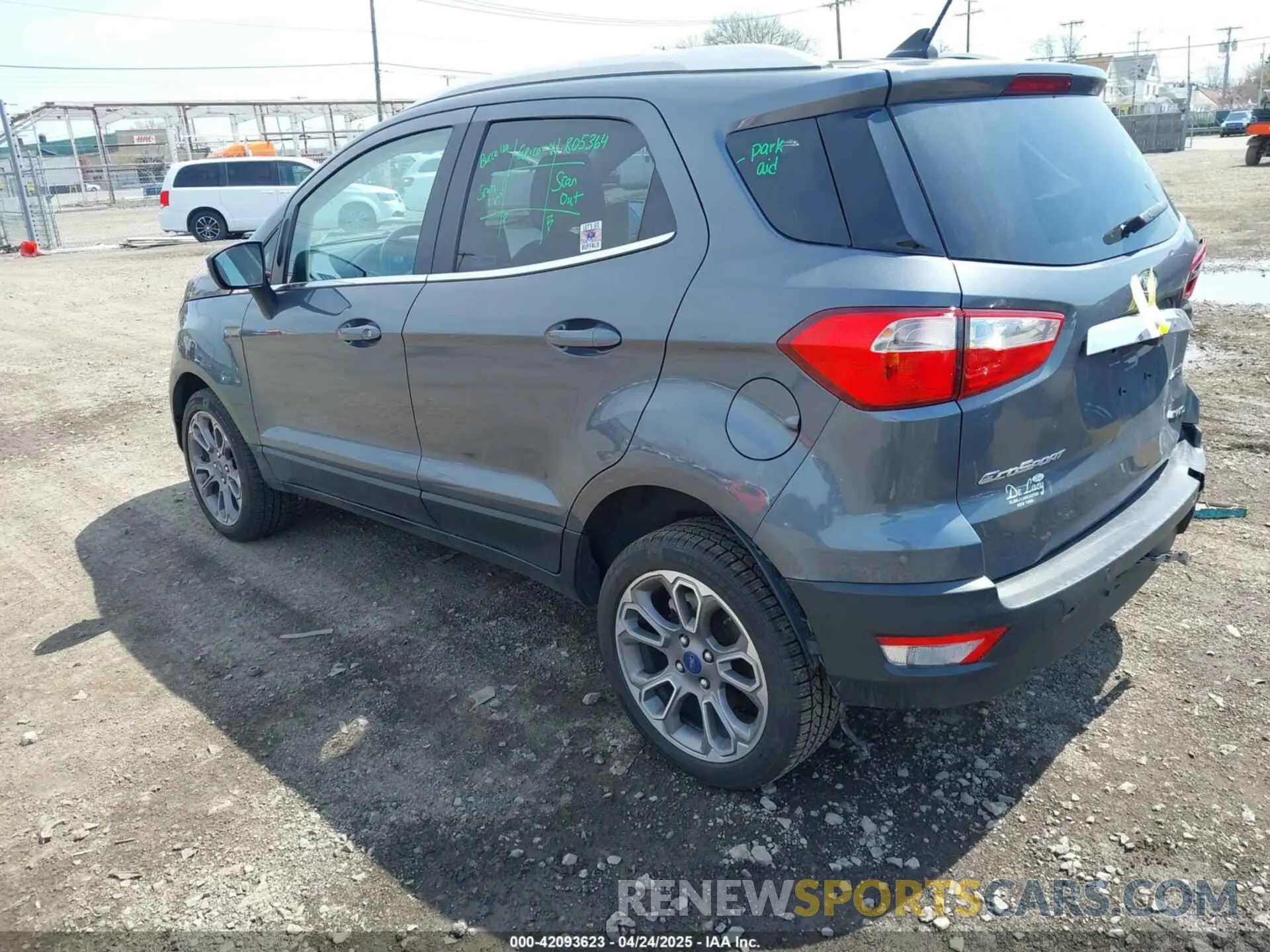 3 Photograph of a damaged car MAJ6S3KLXKC271197 FORD ECOSPORT 2019