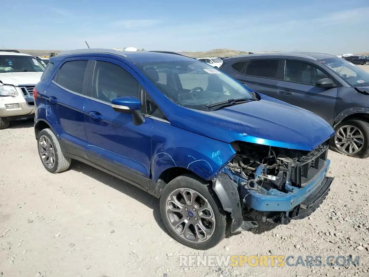4 Photograph of a damaged car MAJ6S3KLXKC289764 FORD ECOSPORT 2019