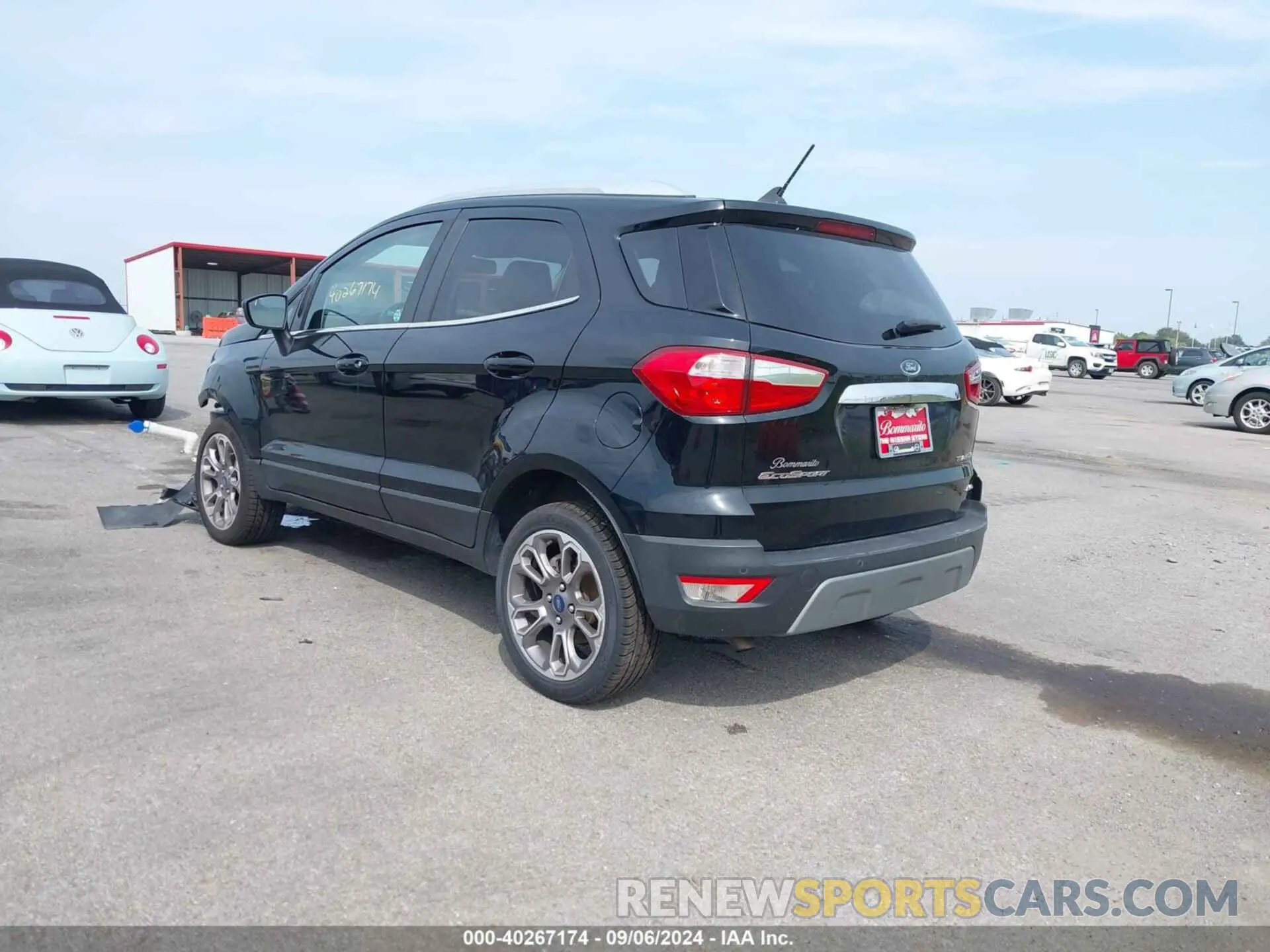 3 Photograph of a damaged car MAJ6S3KLXKC307700 FORD ECOSPORT 2019