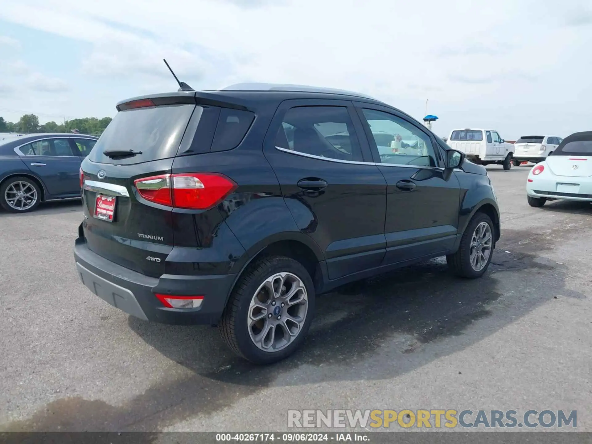 4 Photograph of a damaged car MAJ6S3KLXKC307700 FORD ECOSPORT 2019