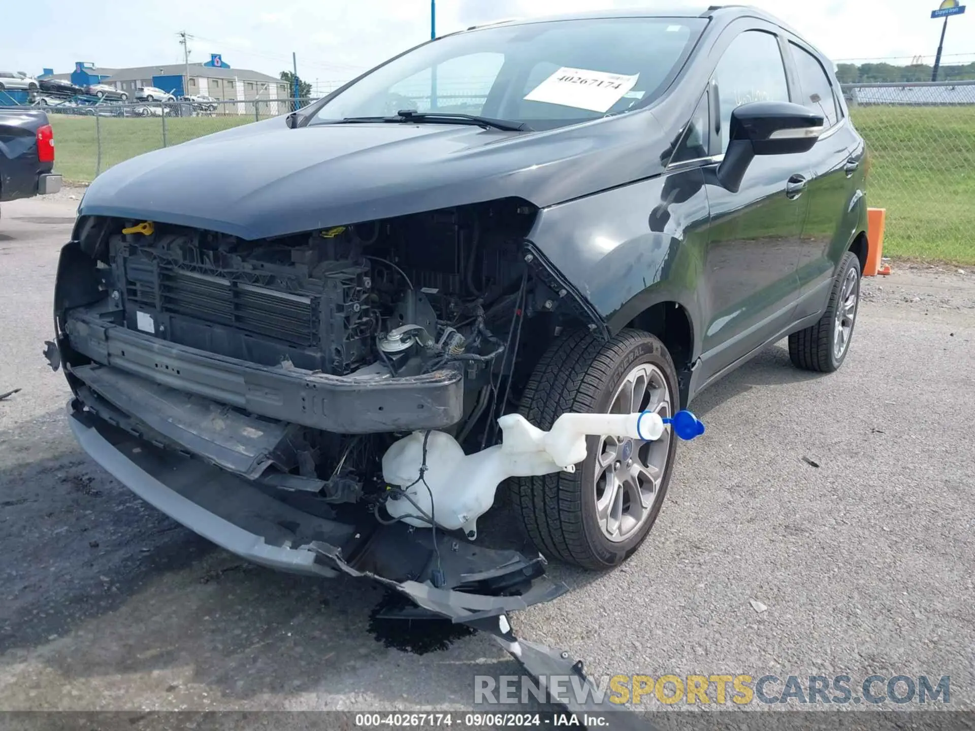 6 Photograph of a damaged car MAJ6S3KLXKC307700 FORD ECOSPORT 2019