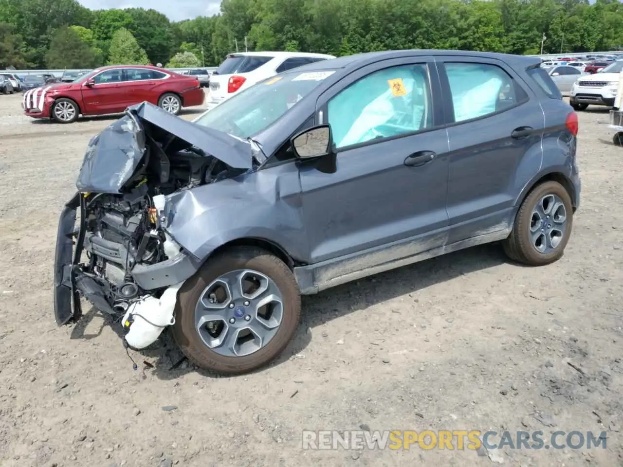 1 Photograph of a damaged car MAJ3S2FE0LC316027 FORD ECOSPORT 2020