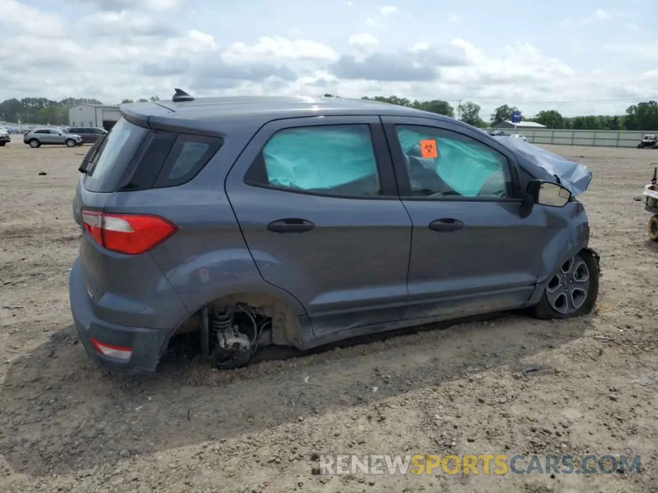 3 Photograph of a damaged car MAJ3S2FE0LC316027 FORD ECOSPORT 2020
