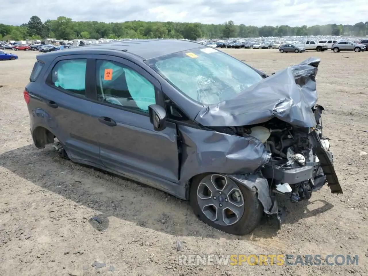 4 Photograph of a damaged car MAJ3S2FE0LC316027 FORD ECOSPORT 2020