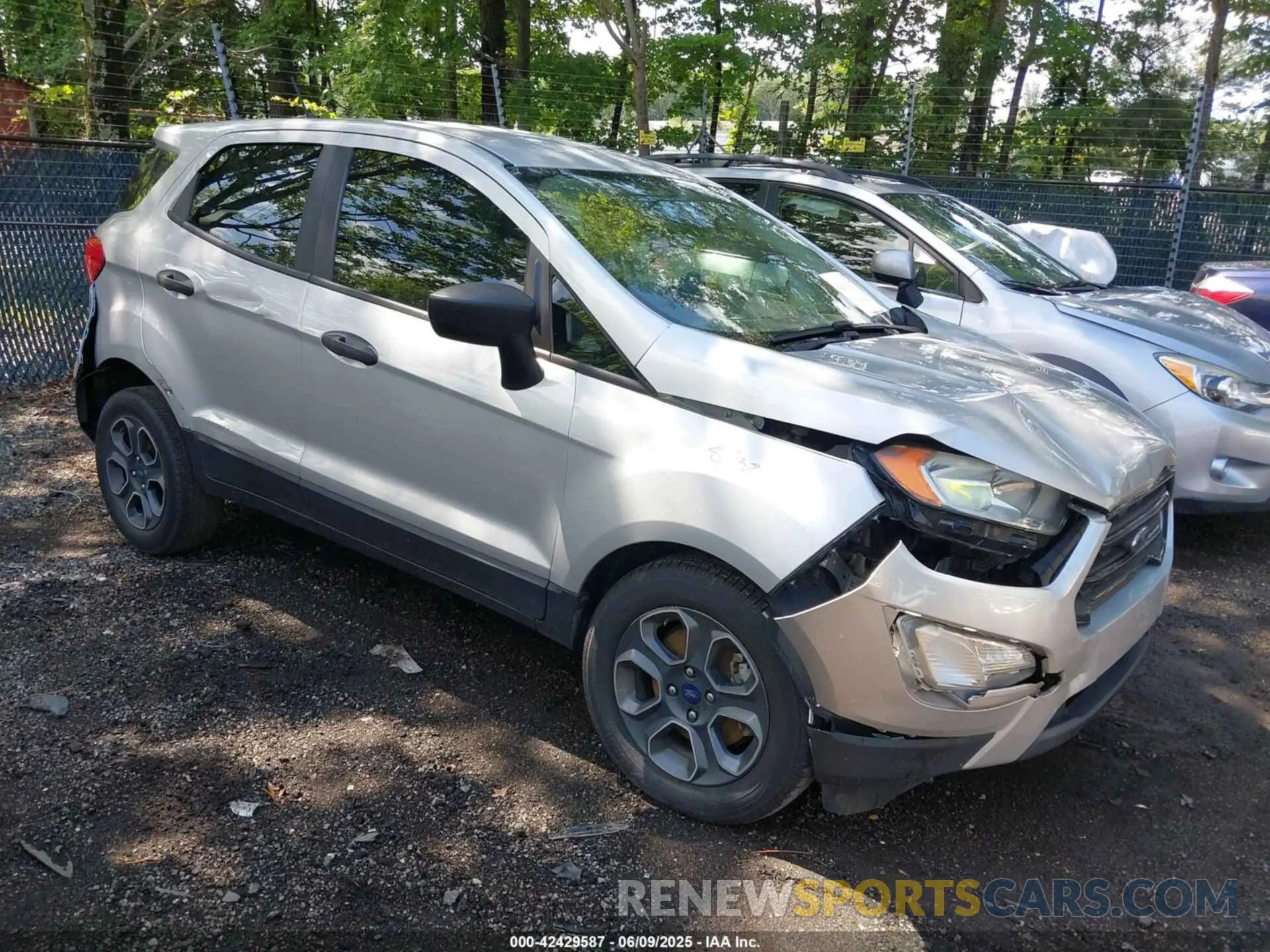1 Photograph of a damaged car MAJ3S2FE0LC364885 FORD ECOSPORT 2020