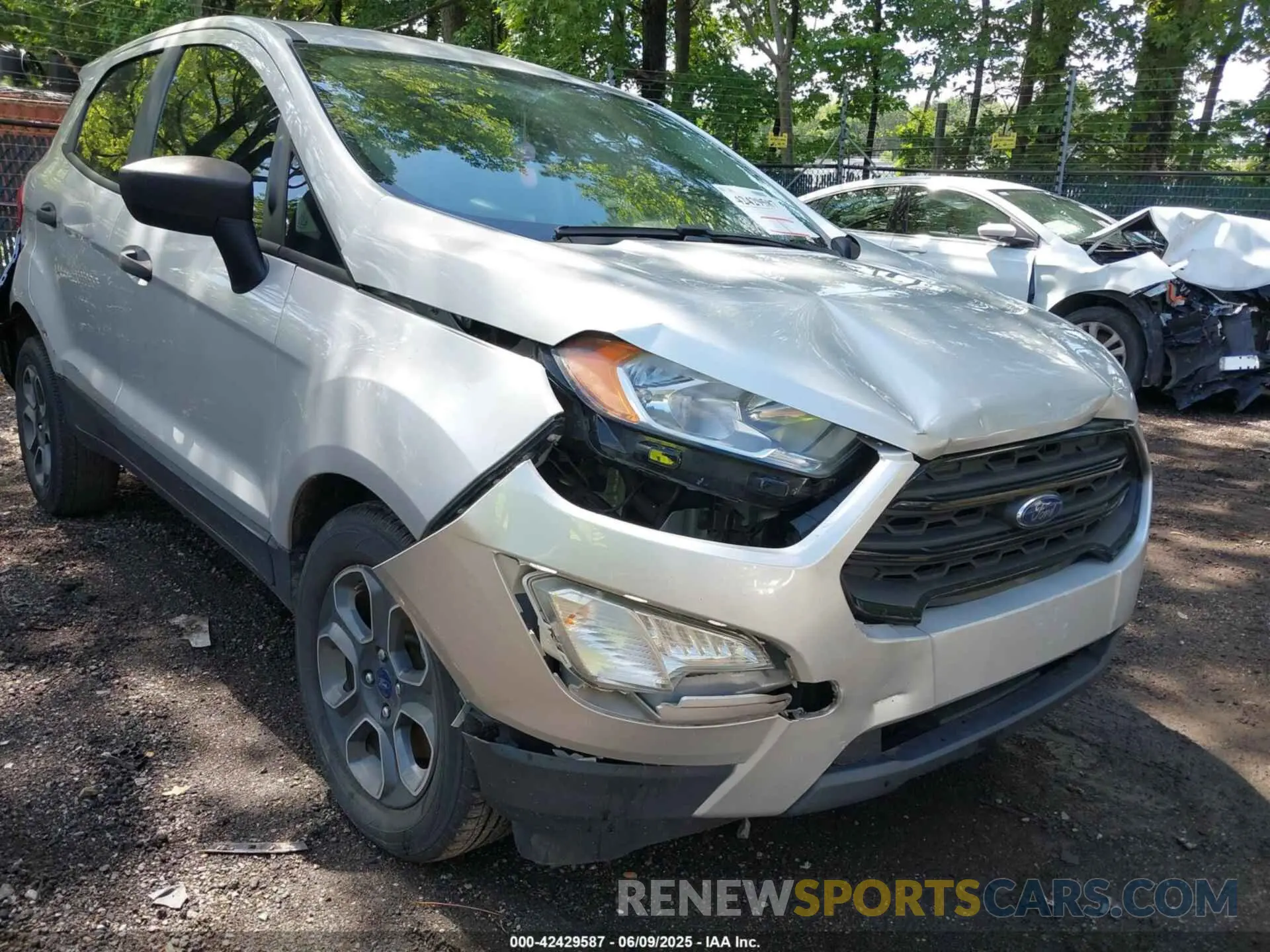 6 Photograph of a damaged car MAJ3S2FE0LC364885 FORD ECOSPORT 2020