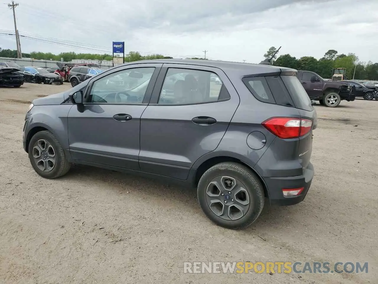 2 Photograph of a damaged car MAJ3S2FE0LC366202 FORD ECOSPORT 2020