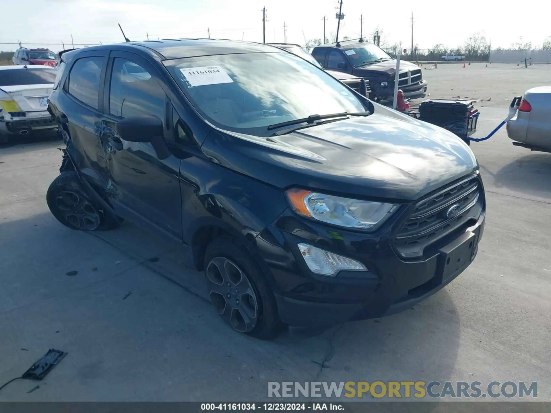 1 Photograph of a damaged car MAJ3S2FE1LC320488 FORD ECOSPORT 2020
