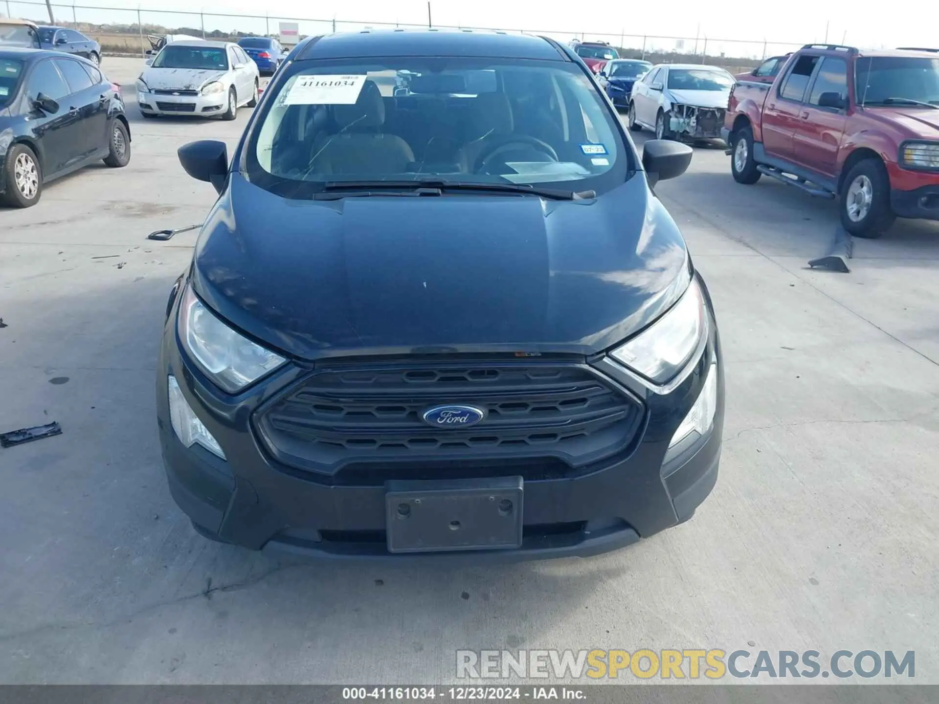 12 Photograph of a damaged car MAJ3S2FE1LC320488 FORD ECOSPORT 2020