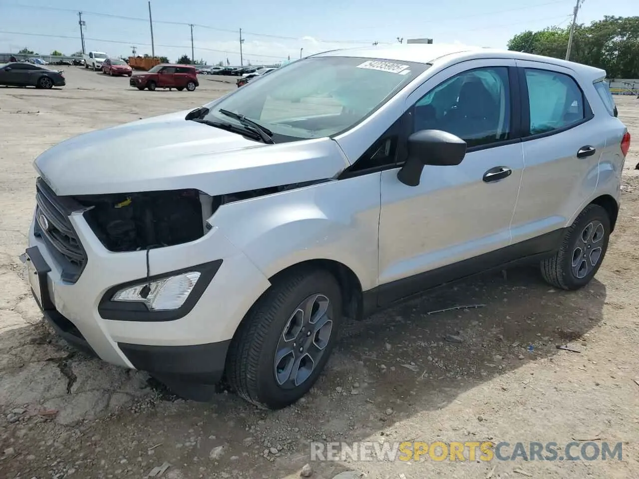 1 Photograph of a damaged car MAJ3S2FE1LC336240 FORD ECOSPORT 2020