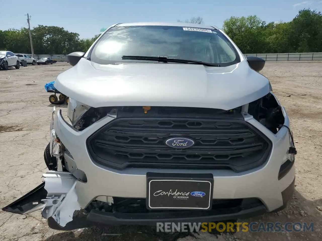 5 Photograph of a damaged car MAJ3S2FE1LC336240 FORD ECOSPORT 2020