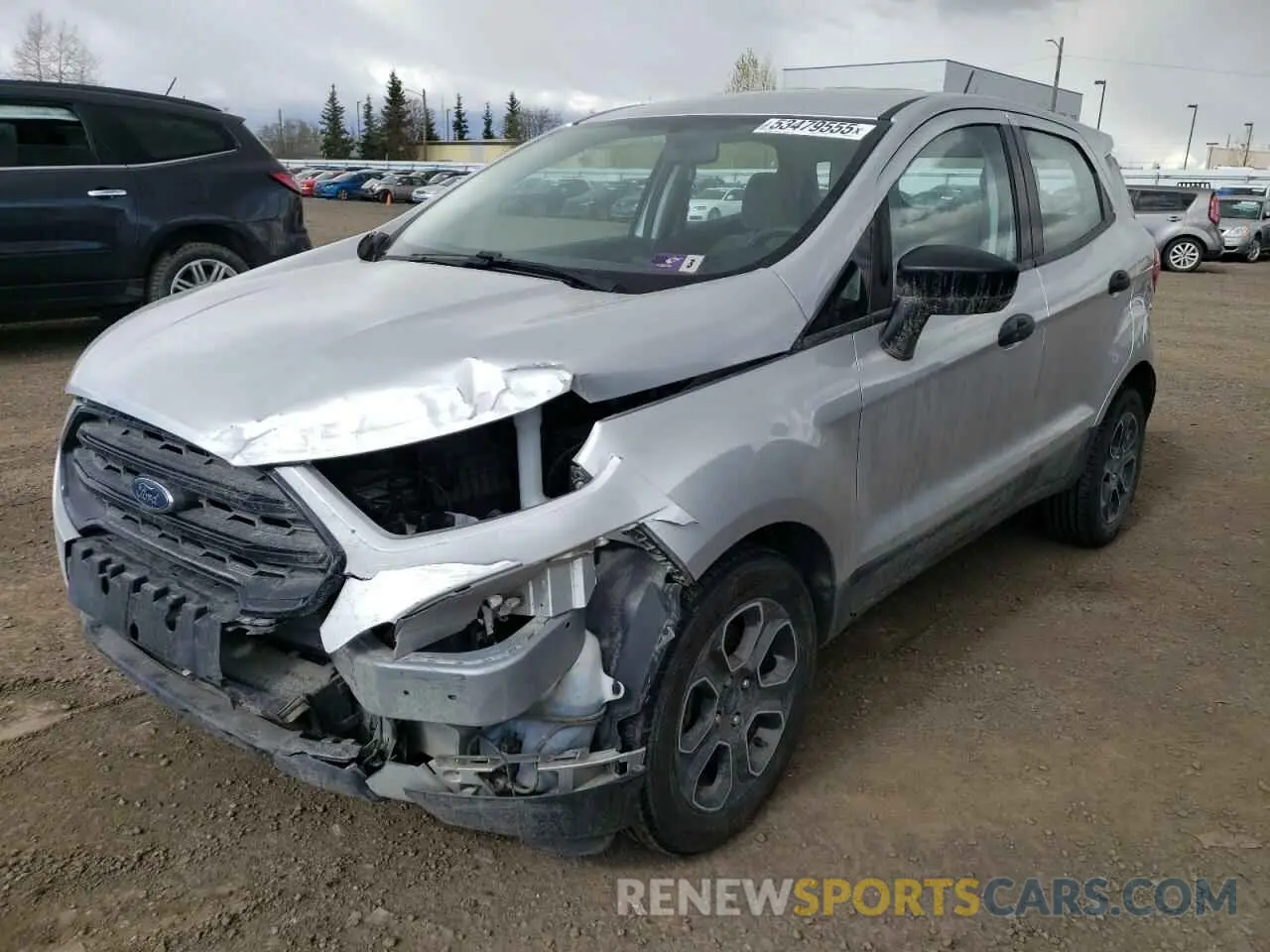 1 Photograph of a damaged car MAJ3S2FE1LC388659 FORD ECOSPORT 2020