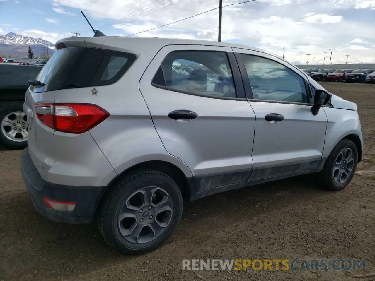 3 Photograph of a damaged car MAJ3S2FE1LC388659 FORD ECOSPORT 2020