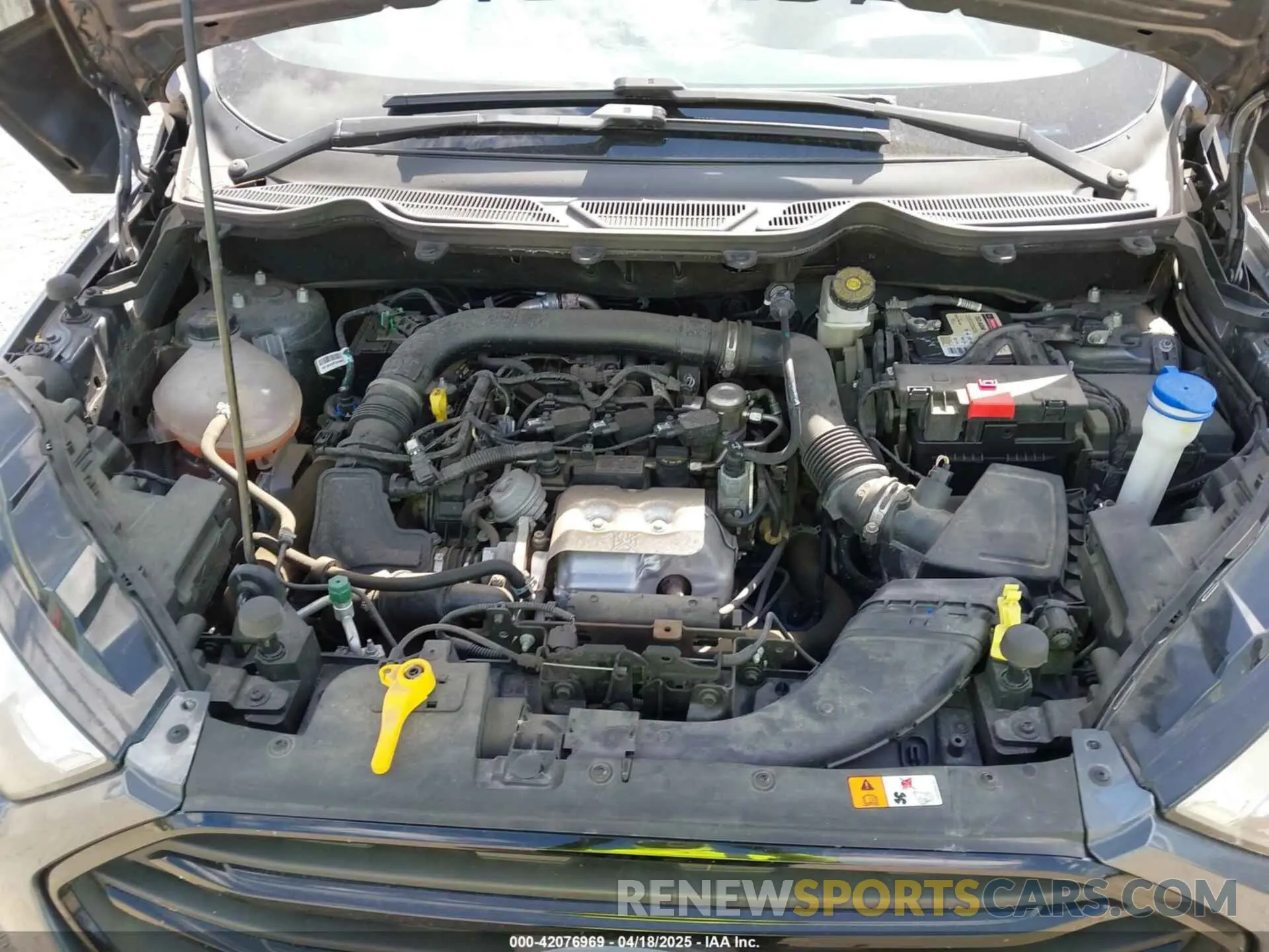10 Photograph of a damaged car MAJ3S2FE2LC366184 FORD ECOSPORT 2020
