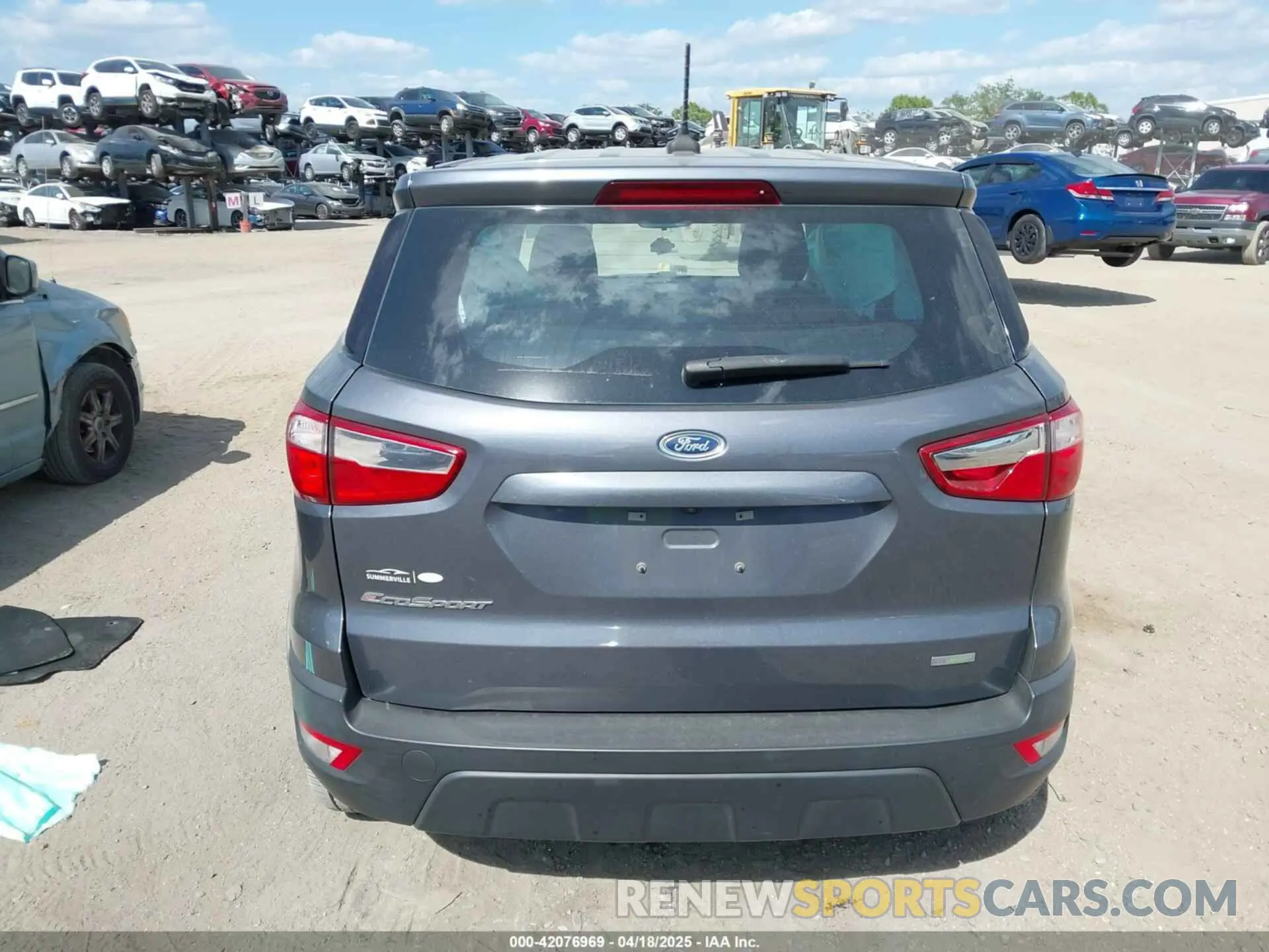 15 Photograph of a damaged car MAJ3S2FE2LC366184 FORD ECOSPORT 2020