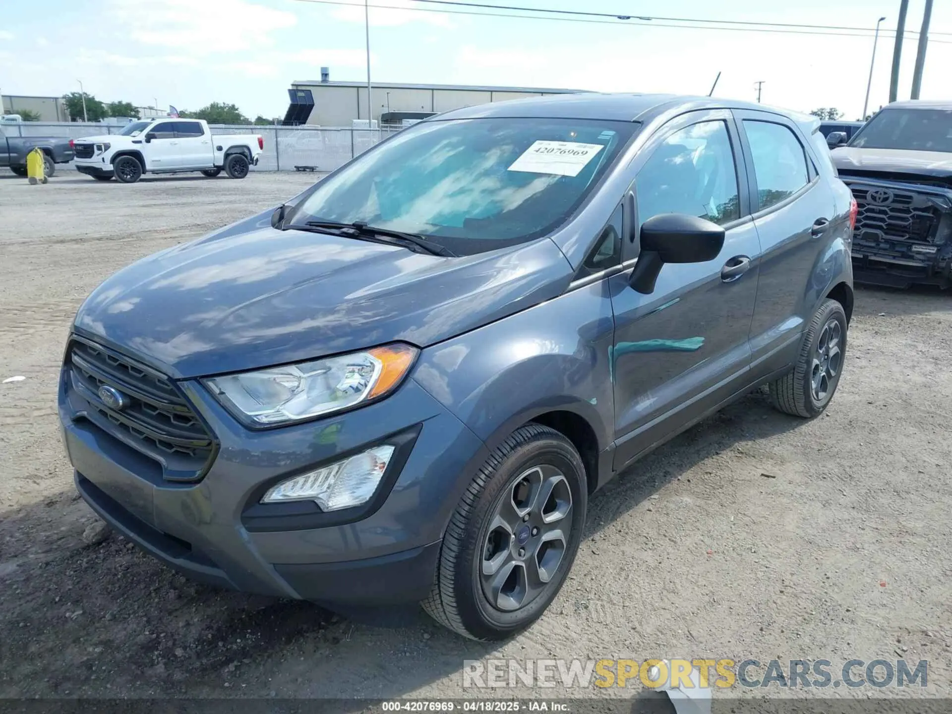 2 Photograph of a damaged car MAJ3S2FE2LC366184 FORD ECOSPORT 2020