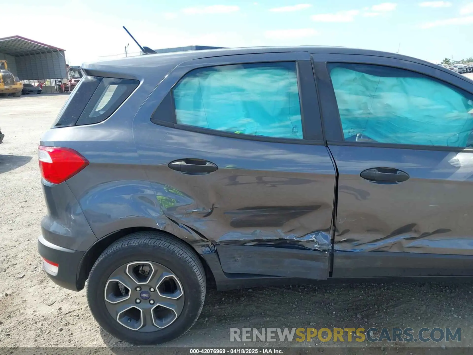 6 Photograph of a damaged car MAJ3S2FE2LC366184 FORD ECOSPORT 2020