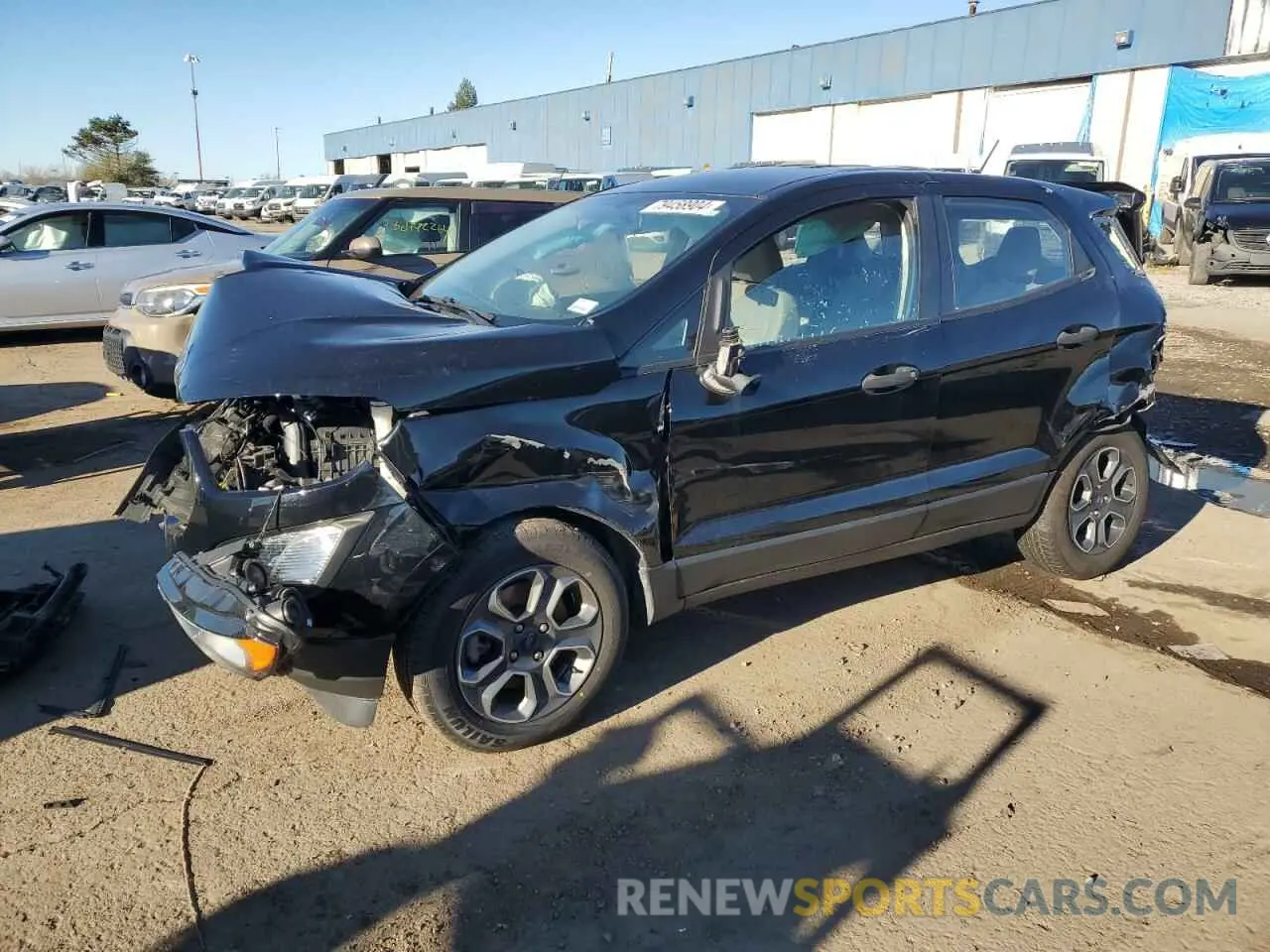 1 Photograph of a damaged car MAJ3S2FE4LC334160 FORD ECOSPORT 2020
