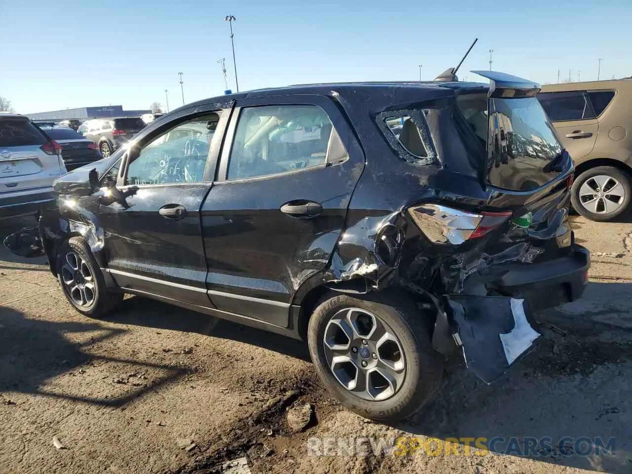 2 Photograph of a damaged car MAJ3S2FE4LC334160 FORD ECOSPORT 2020