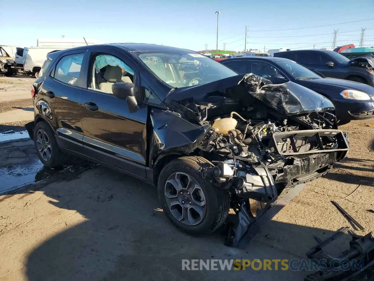 4 Photograph of a damaged car MAJ3S2FE4LC334160 FORD ECOSPORT 2020