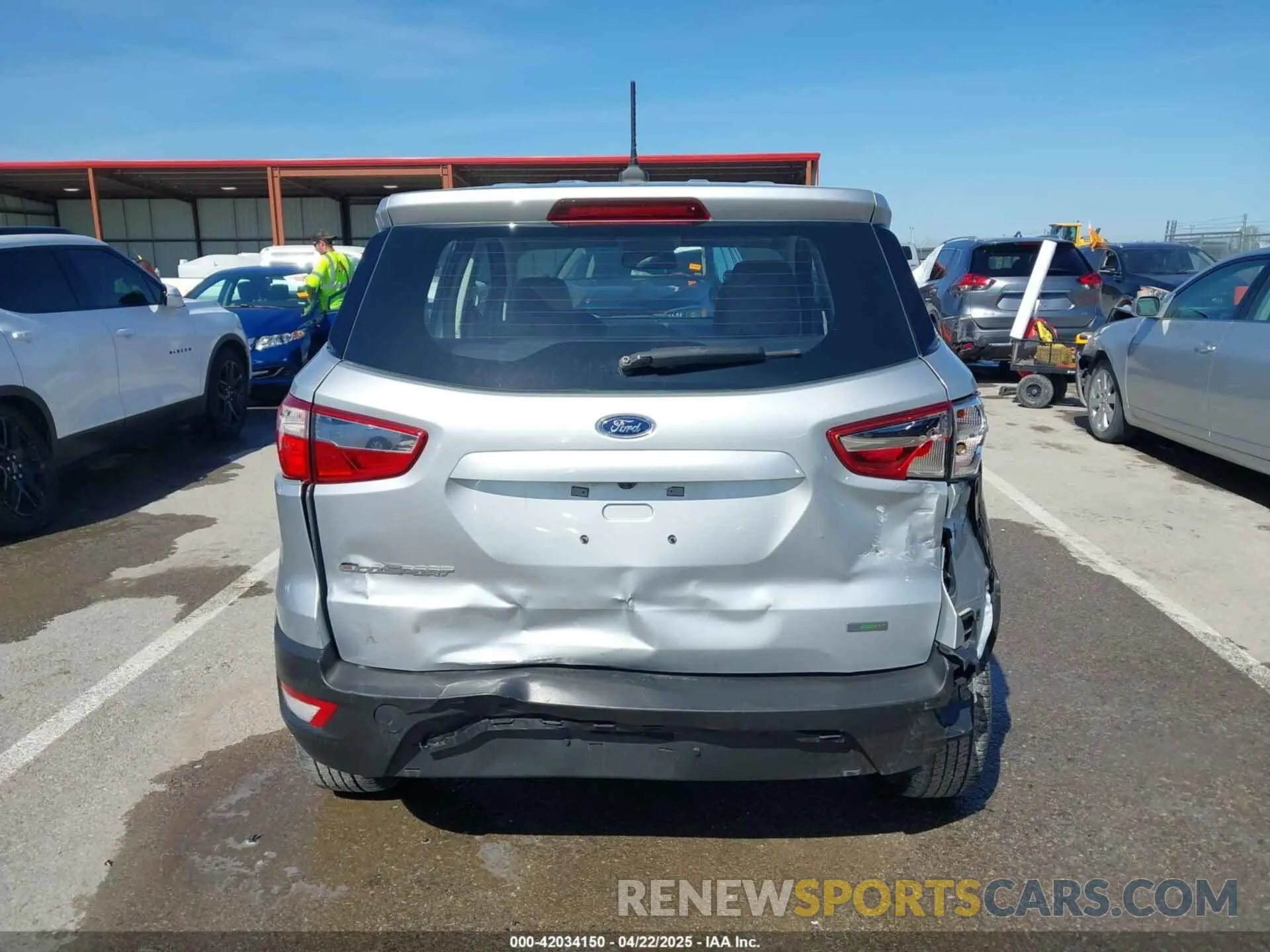 15 Photograph of a damaged car MAJ3S2FE4LC385013 FORD ECOSPORT 2020