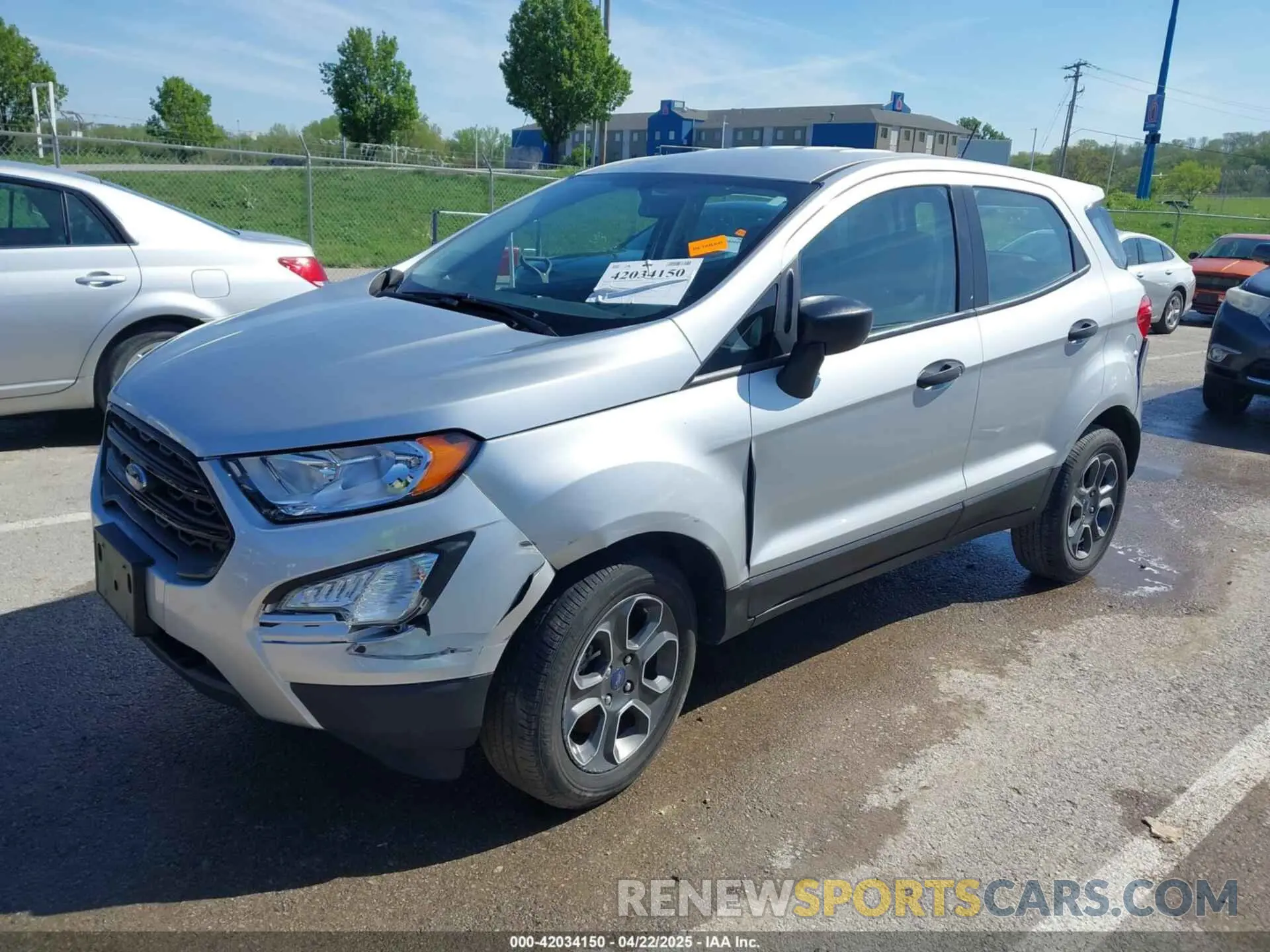 2 Photograph of a damaged car MAJ3S2FE4LC385013 FORD ECOSPORT 2020
