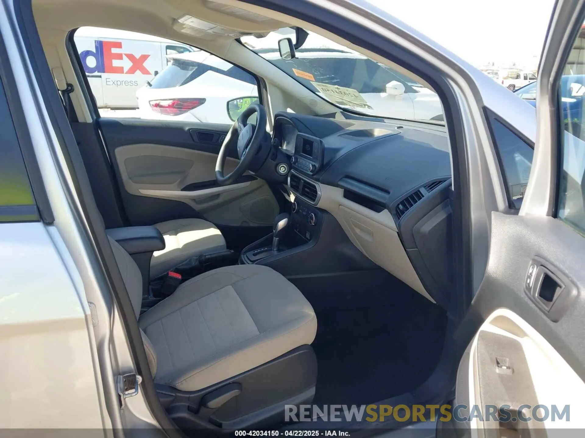 5 Photograph of a damaged car MAJ3S2FE4LC385013 FORD ECOSPORT 2020