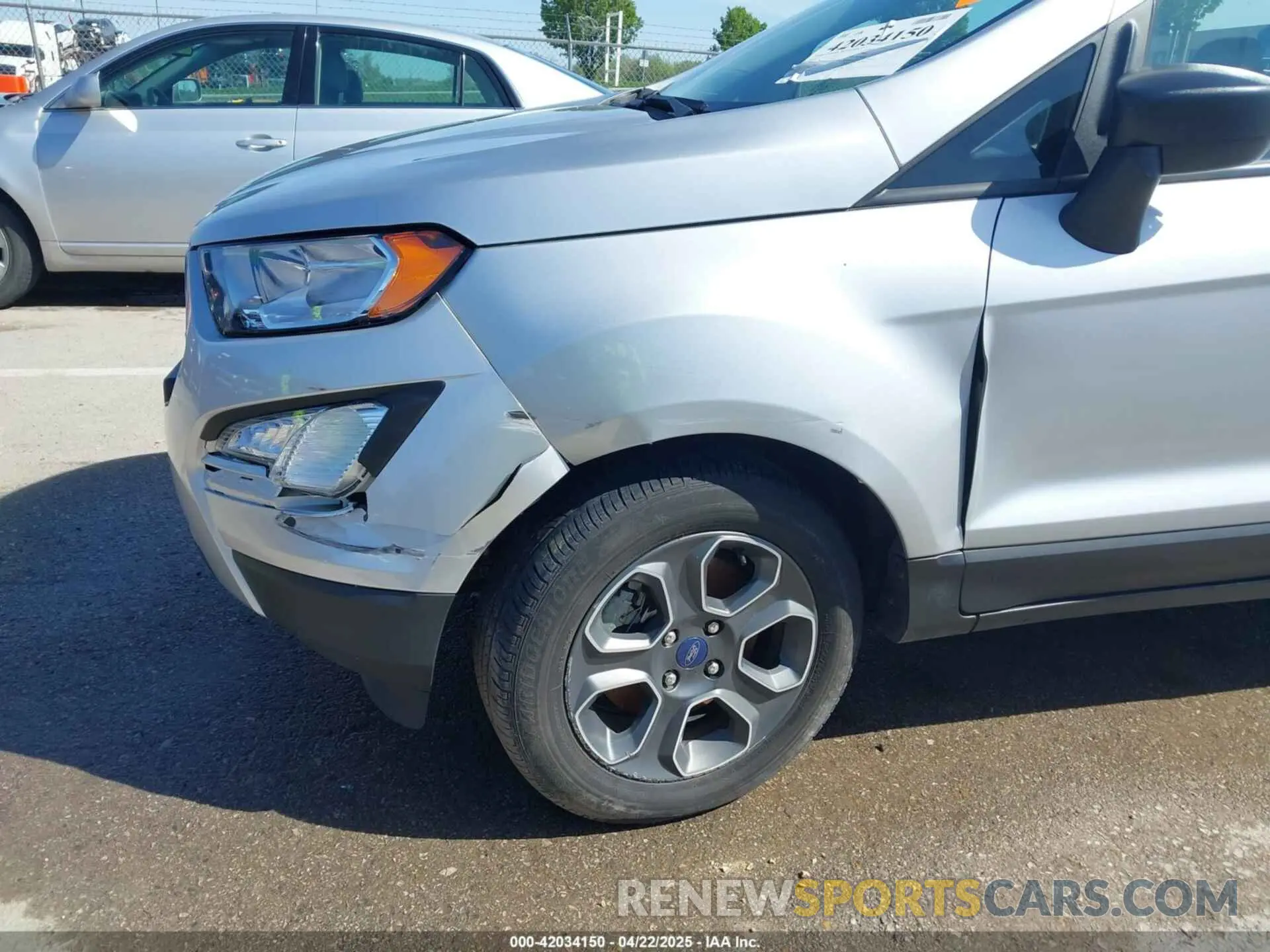 6 Photograph of a damaged car MAJ3S2FE4LC385013 FORD ECOSPORT 2020