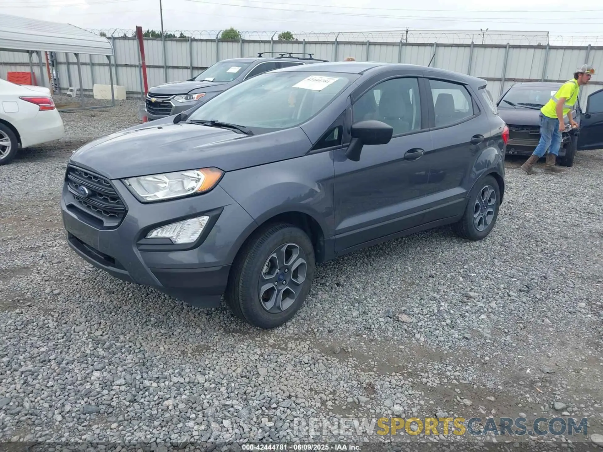 2 Photograph of a damaged car MAJ3S2FE5LC311261 FORD ECOSPORT 2020