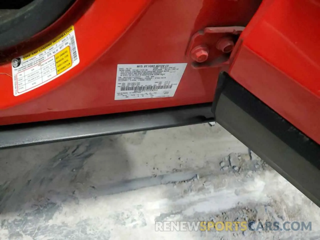 14 Photograph of a damaged car MAJ3S2FE7LC328353 FORD ECOSPORT 2020
