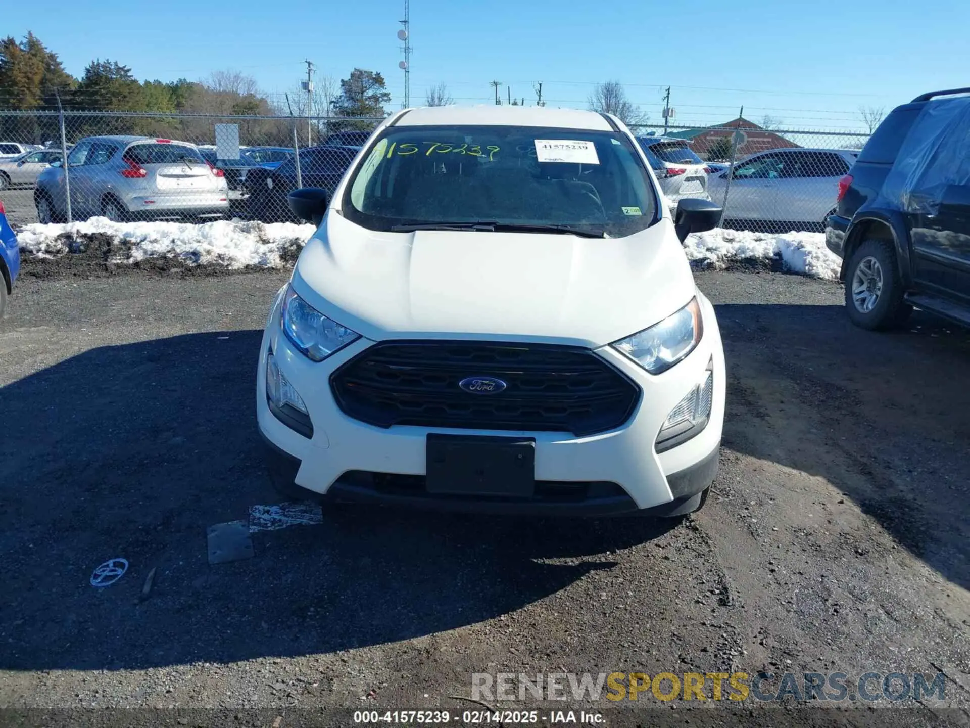 13 Photograph of a damaged car MAJ3S2FE7LC369923 FORD ECOSPORT 2020