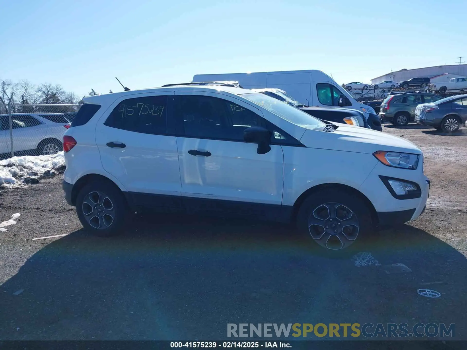 14 Photograph of a damaged car MAJ3S2FE7LC369923 FORD ECOSPORT 2020